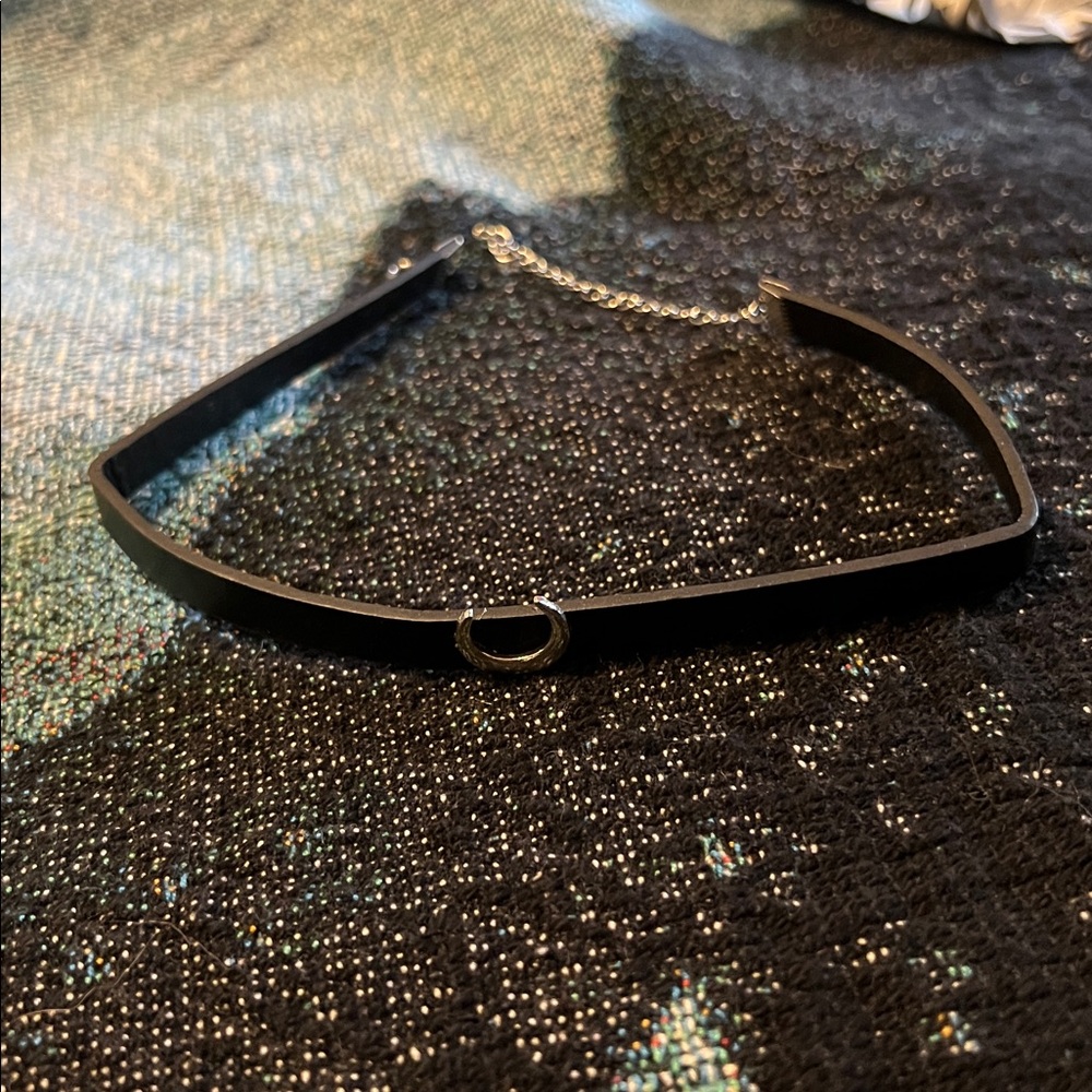 Elegant Black Choker Necklace